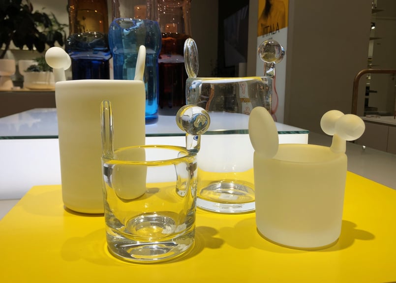 イッタラ ポムポム oiva B イエロー scope pampula vase