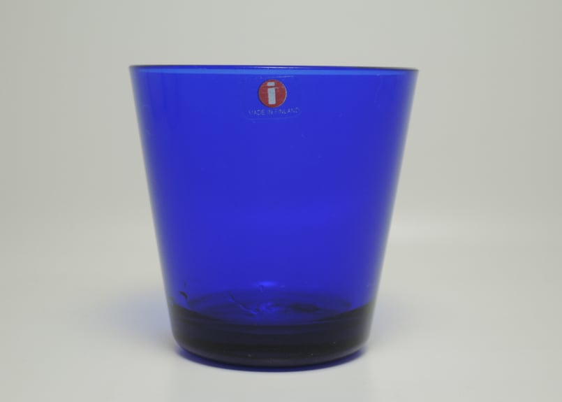 旧旧ロゴ】コバルトブルー イッタラ カルティオ タンブラー iittala 