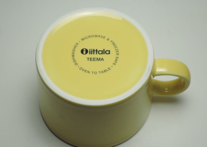 イッタラ ティーマ イエロー ティーカップ＆ソーサー C&S 