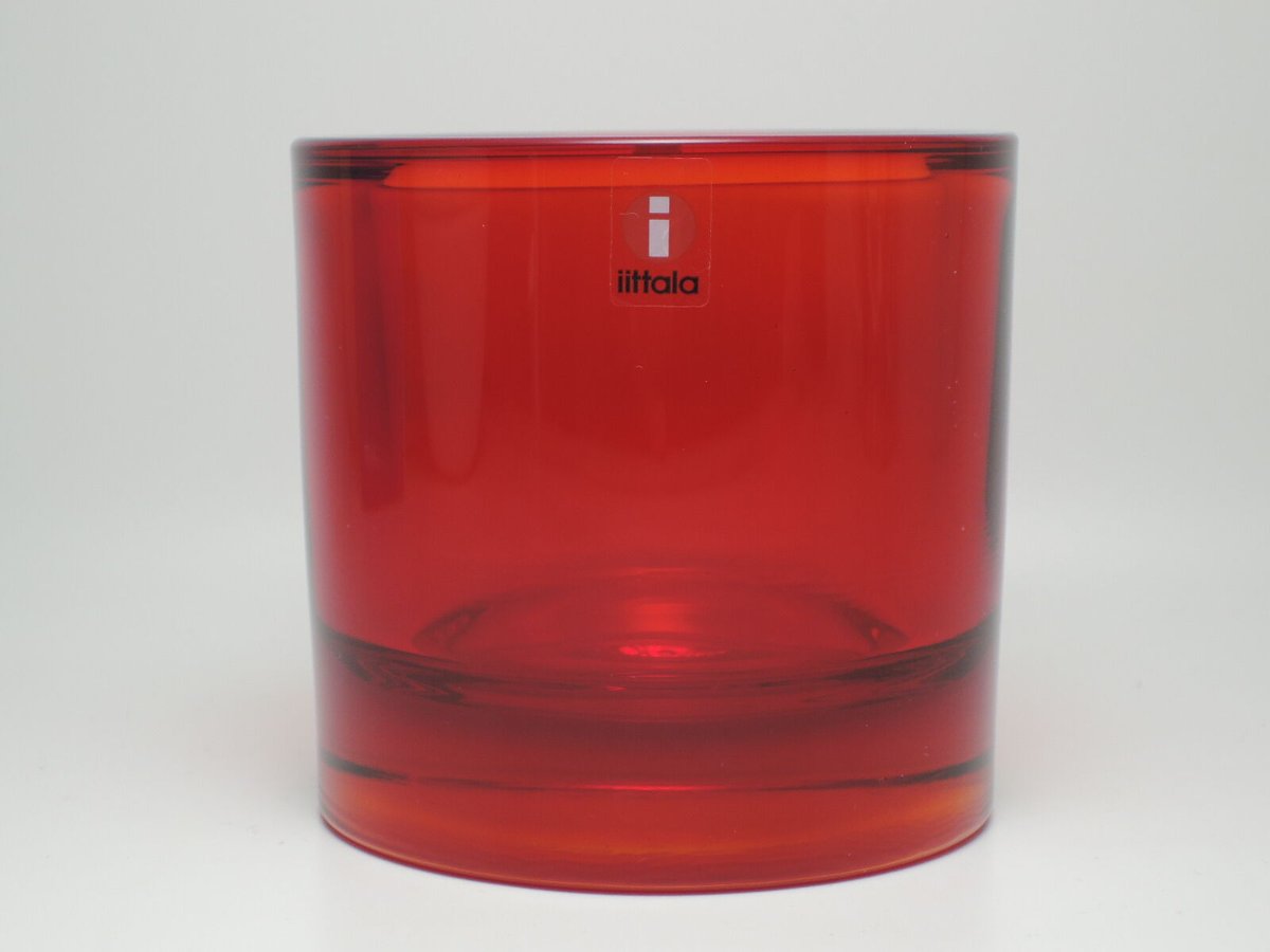 iittala  kivi  廃盤  ターコイズ 80mm レアキャンドルホルダー