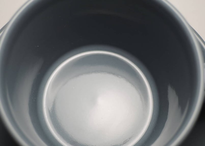 ティーマ 廃盤 ダークグレー 0.15L コーヒーカップ＆ソーサー アラビア 