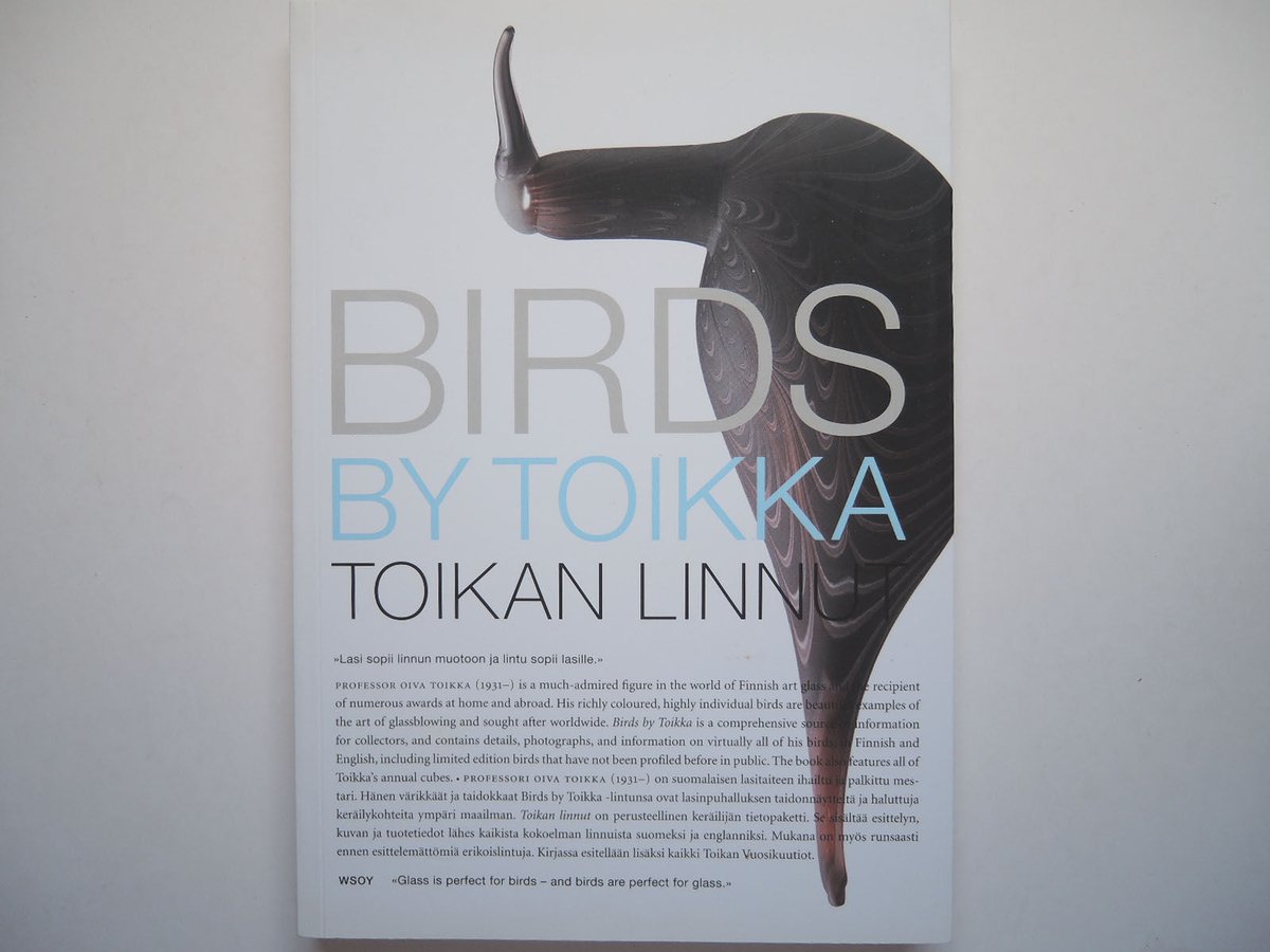 最高 作品集☆イッタラ バード本 オイバ トイッカ BIRDS BY TOIKKA