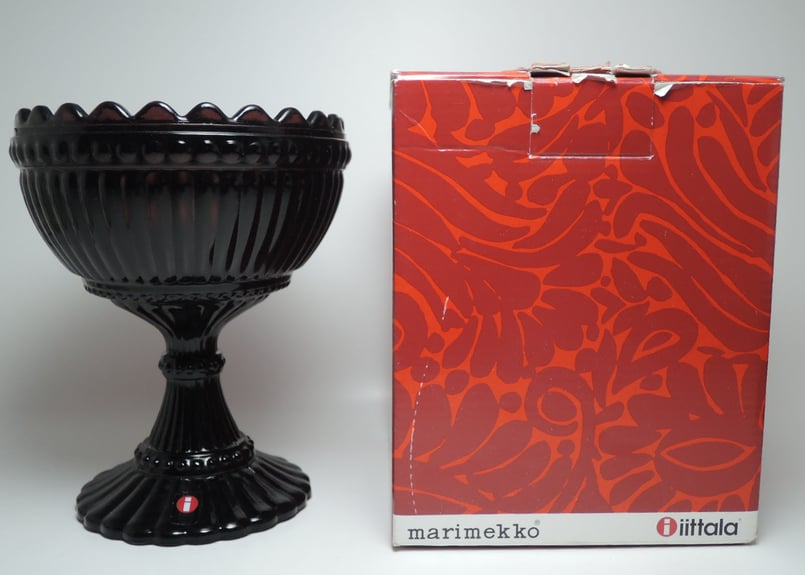 新品未使用 イッタラ マリメッコ マリボウル 箱付き L ブラック iittala マリボウル元箱付き