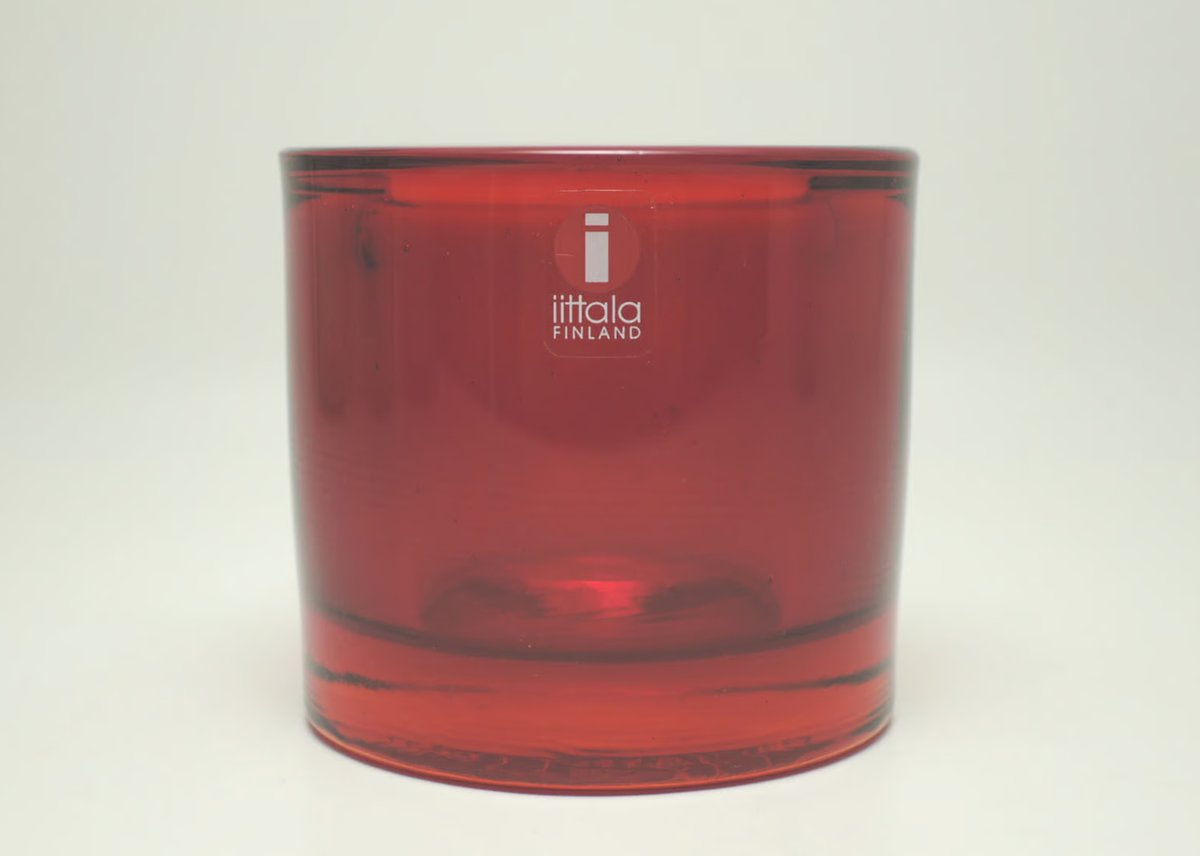 旧ロゴ 廃番 レッド 赤 イッタラ キビ iittala KIVI キャンドル 旧ロゴ 廃番 レッド 赤 イッタラ キビ iittala KIVI キャンドル