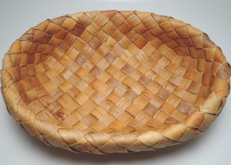 白樺 かご フィンランド かご 21cm x 27.5cm パンカゴ 白樺 かご フィンランド かご 21cm x 27.5cm パンカゴ