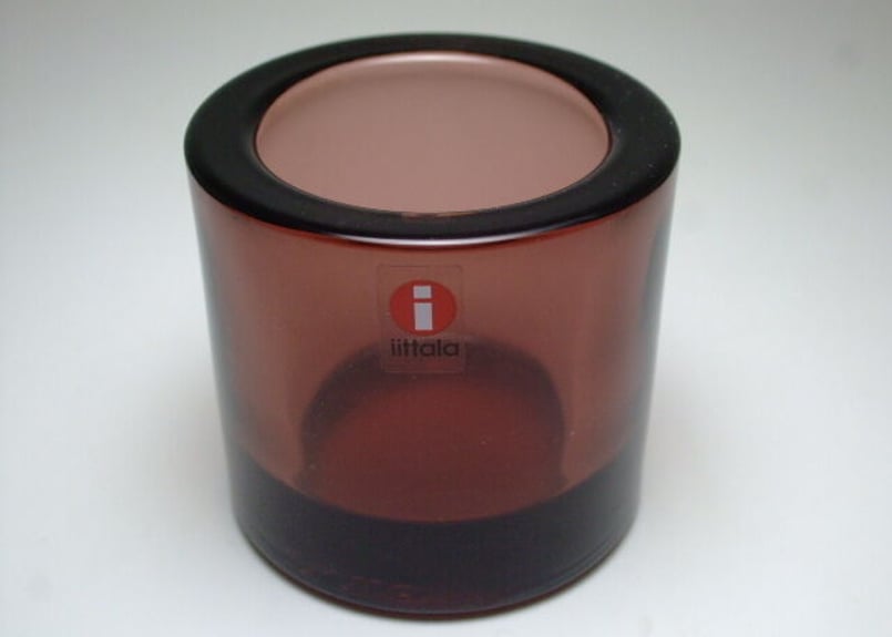 新品 廃盤 イッタラ パープル KIVI キャンドルホルダー iittala 新品 廃盤 イッタラ パープル KIVI キャンドルホルダー iittala