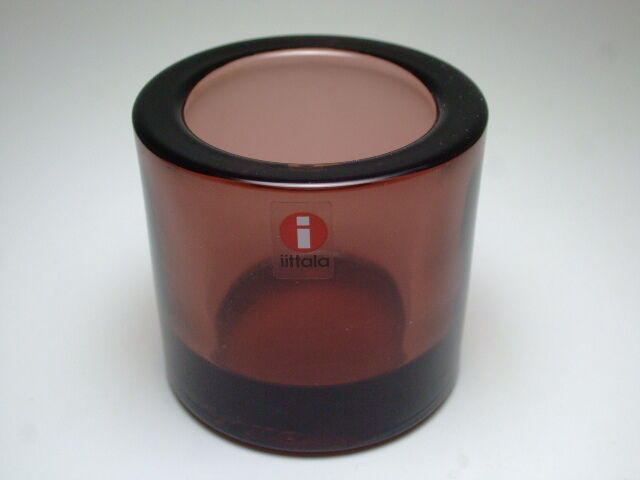 新品 廃盤 イッタラ パープル KIVI キャンドルホルダー iittala 