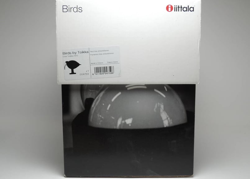 廃盤 イッタラ バード iittala Red ibis Nuutajarvi BIRDS B...