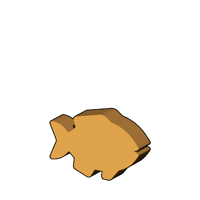 魚型コマ