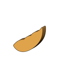 えだまめ型コマ