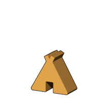 テント型コマ