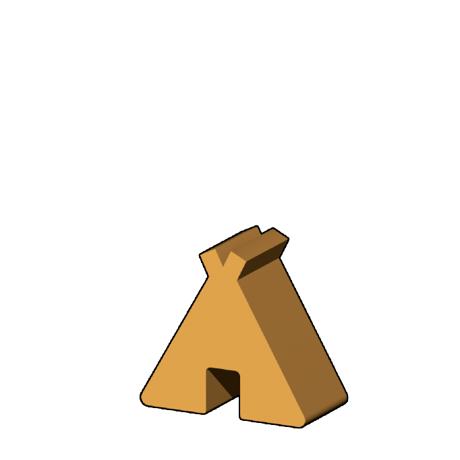 テント型コマ