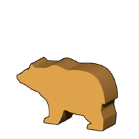 クマ型コマ