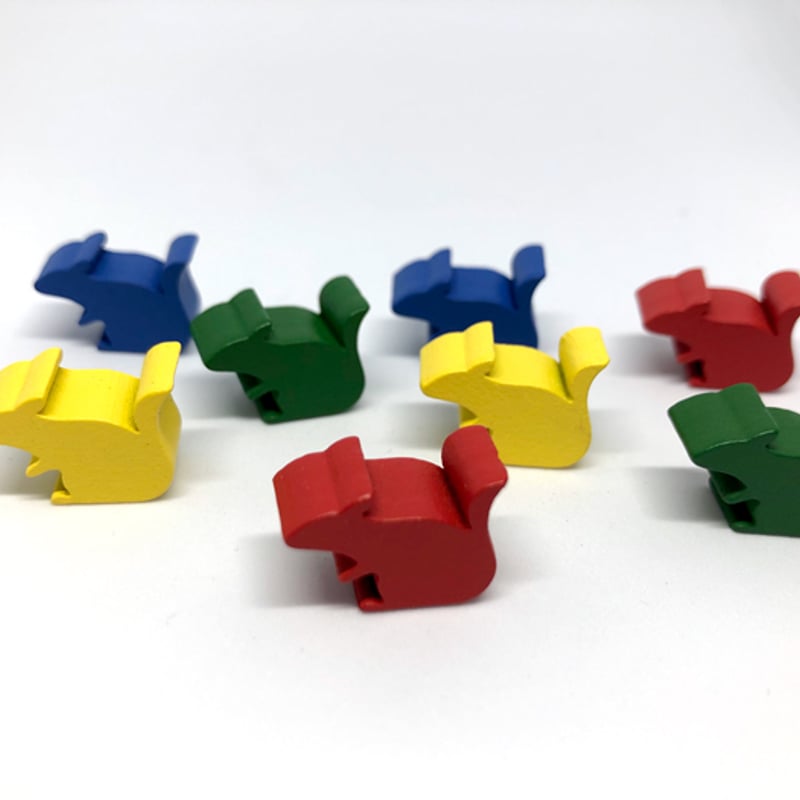 ねずみ 動物オブジェ(ウサギ、ネズミ、リス)。いつもより小さくつくり