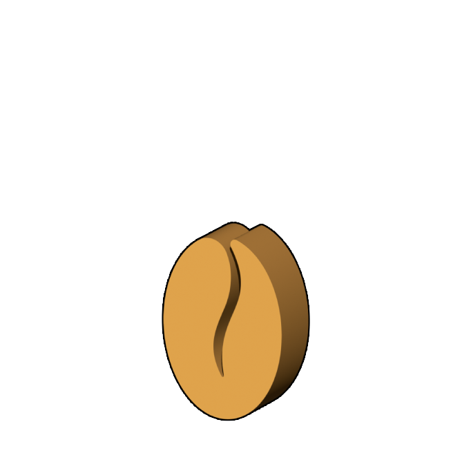 コーヒー豆型 | BGP