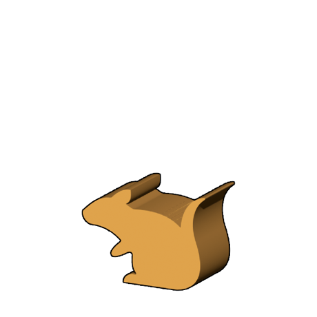 ねずみ型コマ