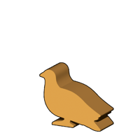 鳥類型コマ