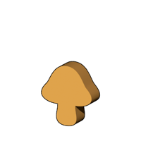 キノコ型コマ