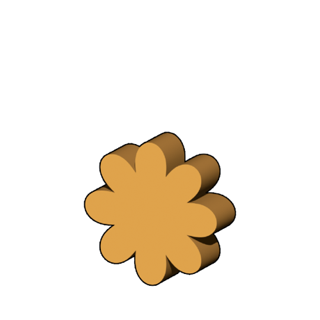 花形コマ