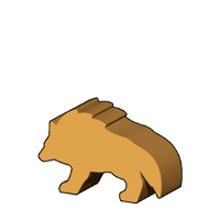 野狼型コマ