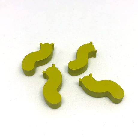 イモムシ型コマ