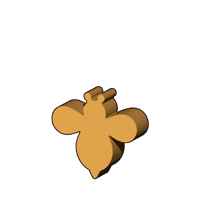 ミツバチ型コマ