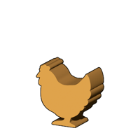 メンドリ型コマ