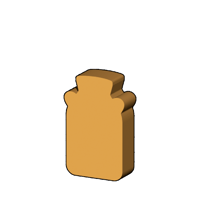 ミルク缶型コマ