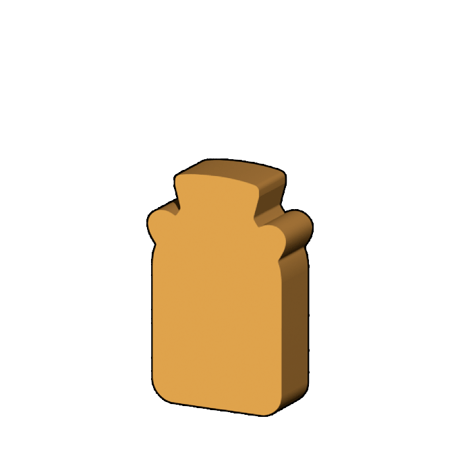 ミルク缶型コマ