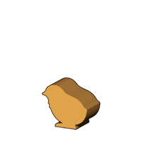ヒヨコ型コマ