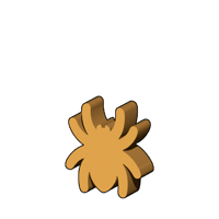 小クモ型コマ