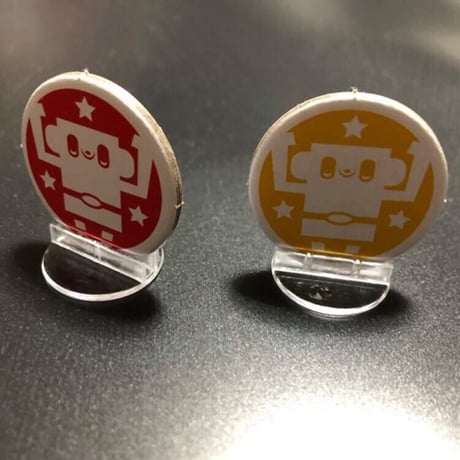 厚紙チップ用コマ立て