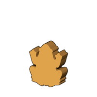 カエル型コマ