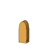 銃弾型コマ