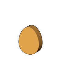 たまご型コマ