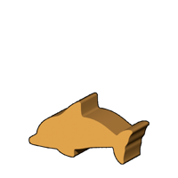 イルカ型コマ