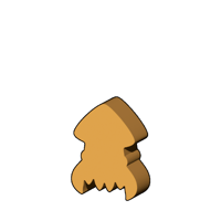 イカ型コマ