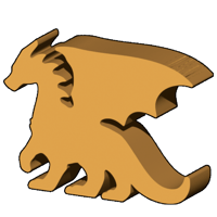 ドラゴン型コマ2