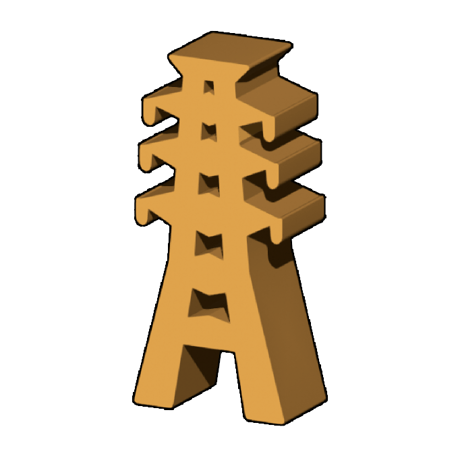 鉄塔型コマ