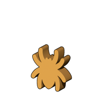 クモ型コマ