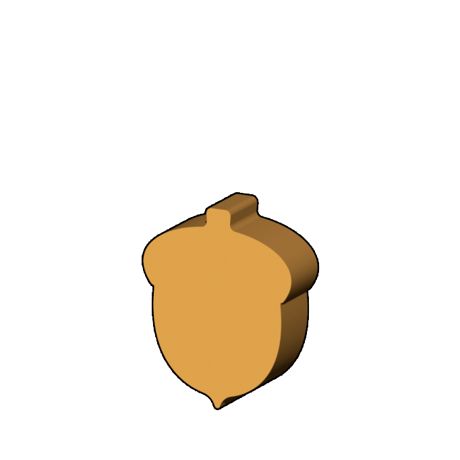ドングリ型コマ