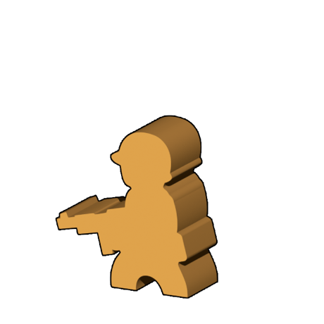 ｱｰﾐｰ型コマ