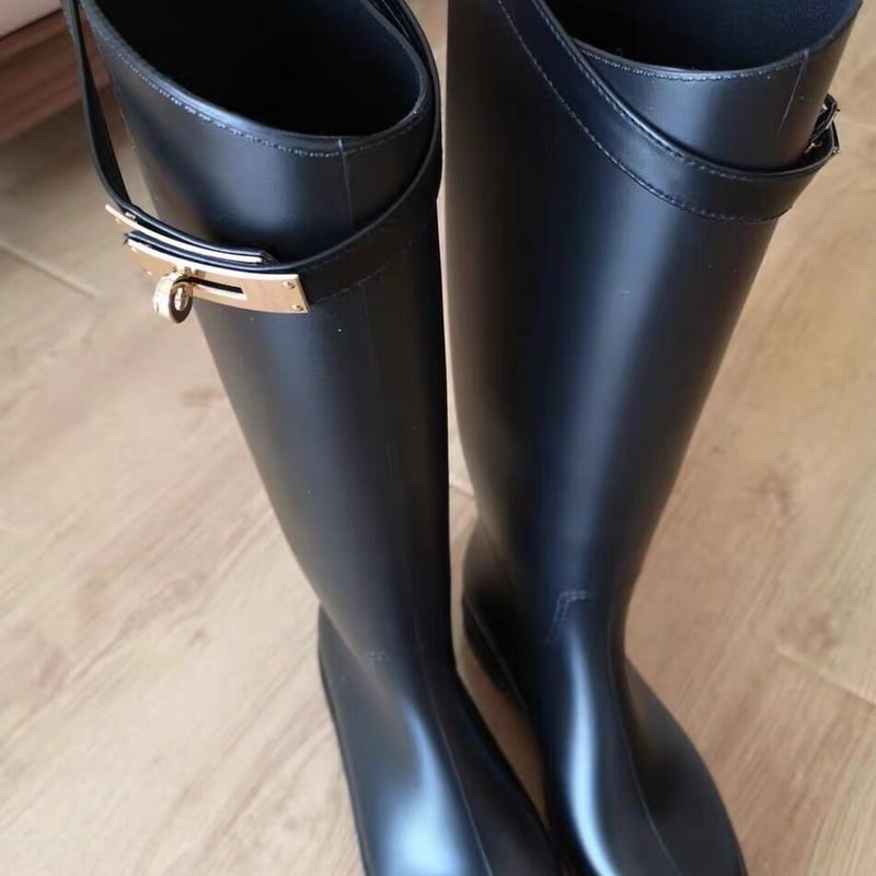 金具付き　レインブーツ 金具付きレインブーツ | HANNA CLOSET online