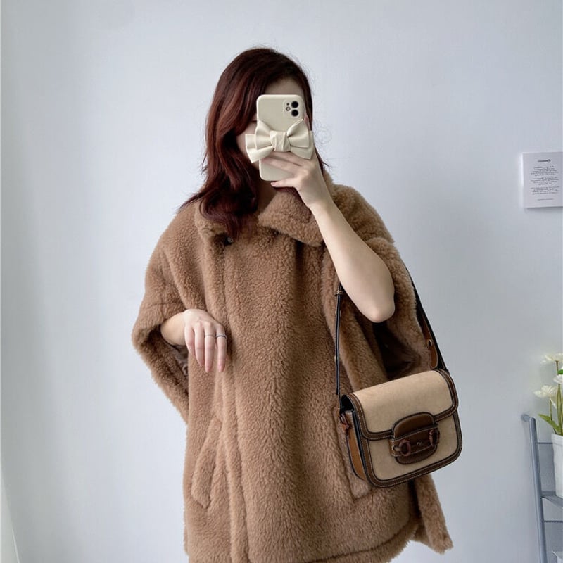 もこもこベアケープ | HANNA CLOSET online