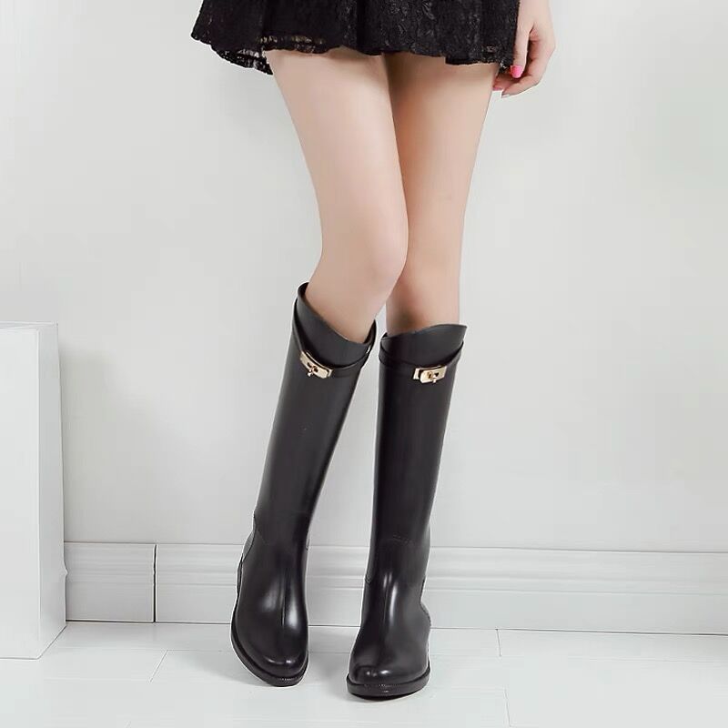 金具付きレインブーツ | HANNA CLOSET online