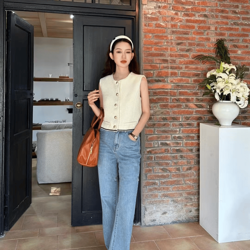 サマーツイードベスト | HANNA CLOSET online