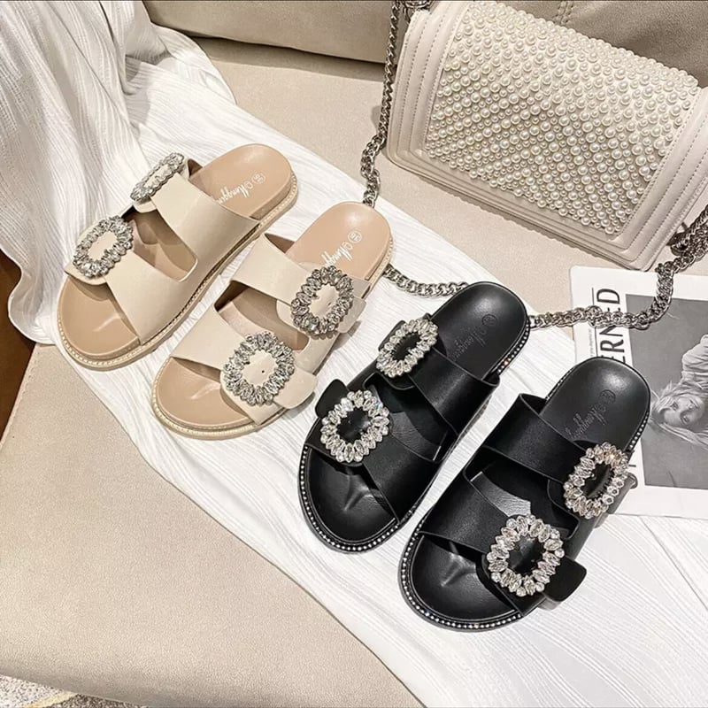サイズ豊富♡ビジューサンダル | HANNA CLOSET online