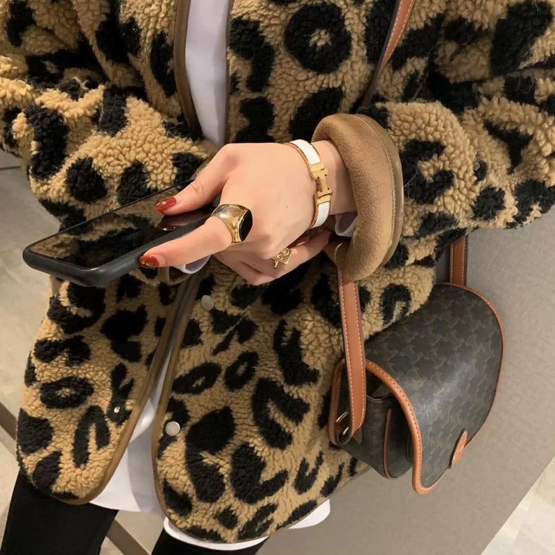 レオパードフリースジャケット | HANNA CLOSET online