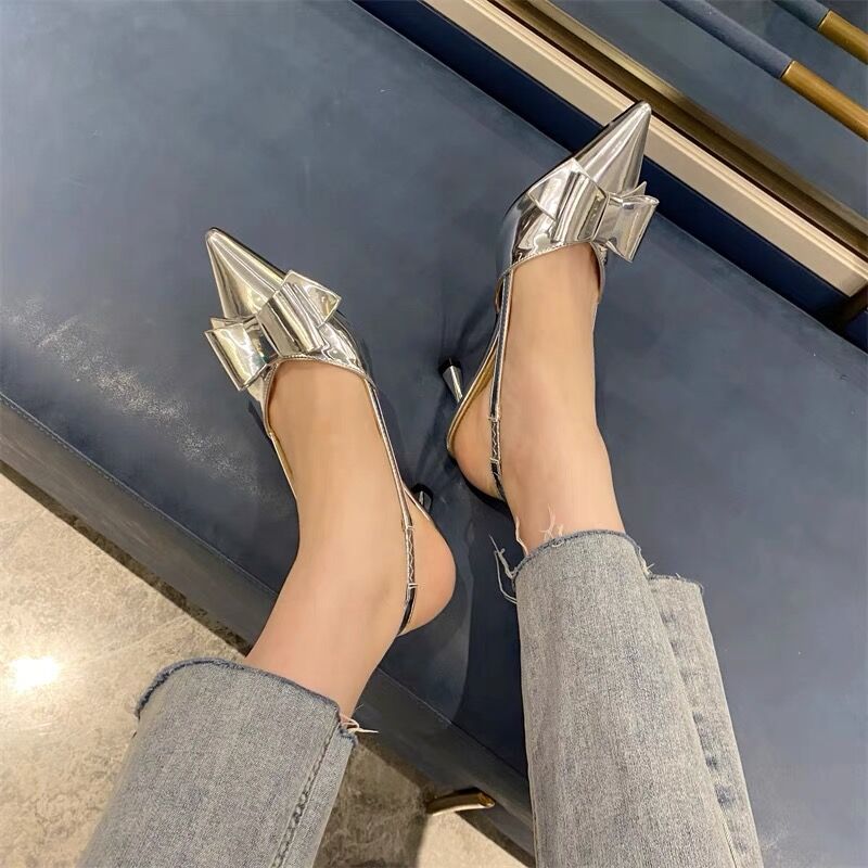 シルバーリボンパンプス | HANNA CLOSET online シルバーリボンパンプス | HANNA CLOSET online