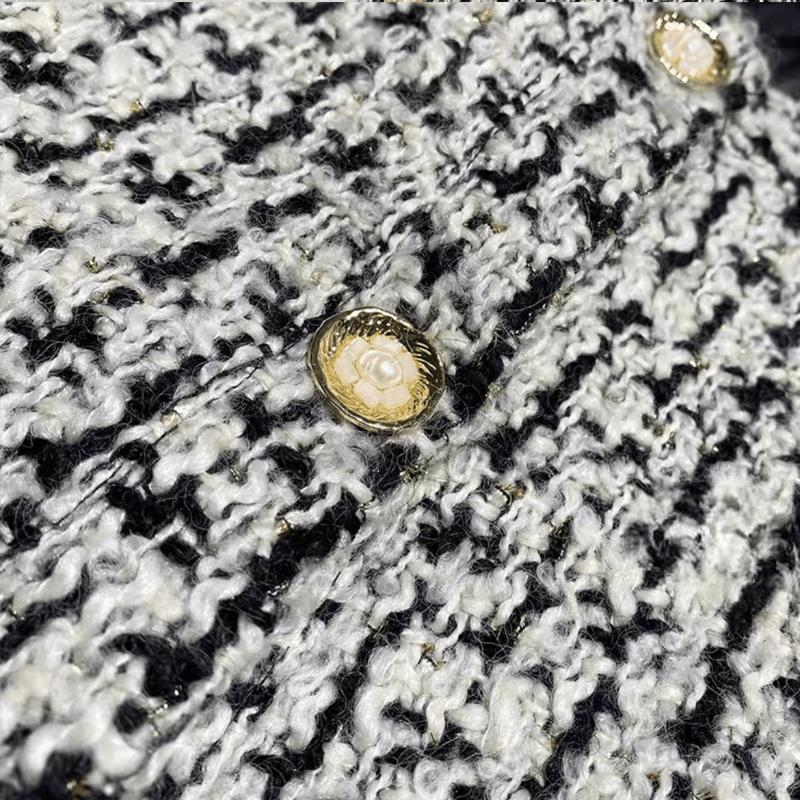 リアルファーツイードジャケット | HANNA CLOSET online